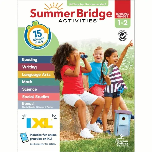 Carson Dellosa Education - Summer Bridge Activities, Grades 1 - 2, E-bok. Tillgänglighet: Lägg i varukorg