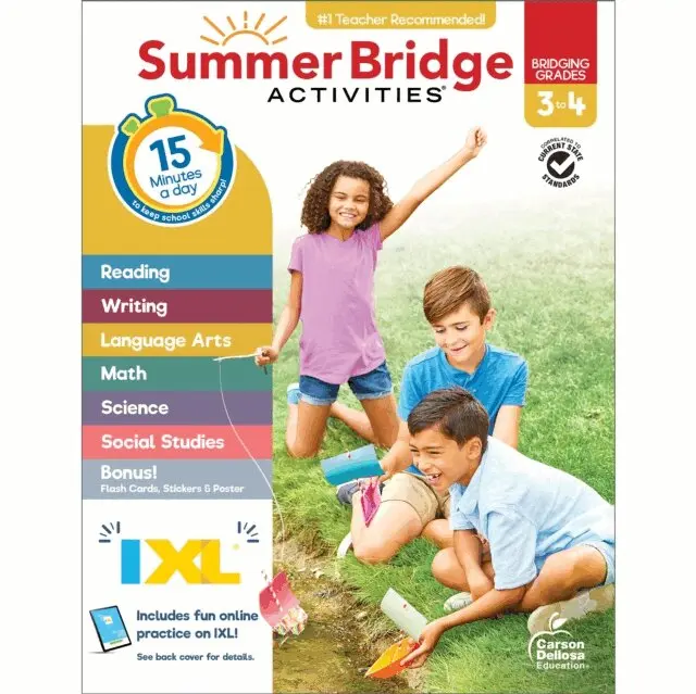 Summer Bridge Activities - Summer Bridge Activities, Grades 3 - 4, E-bok. Tillgänglighet: Lägg i varukorg