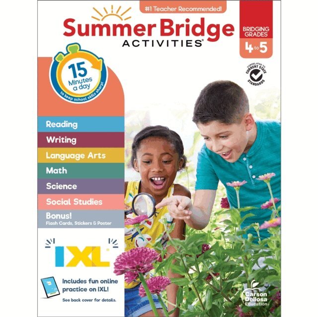 Summer Bridge Activities - Summer Bridge Activities, Grades 4 - 5, E-bok