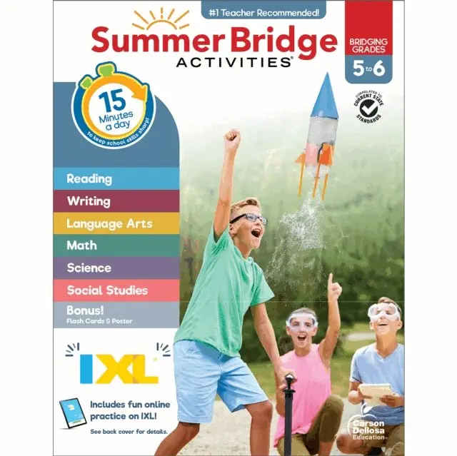Summer Bridge Activities - Summer Bridge Activities, Grades 5 - 6, E-bok. Tillgänglighet: Lägg i varukorg