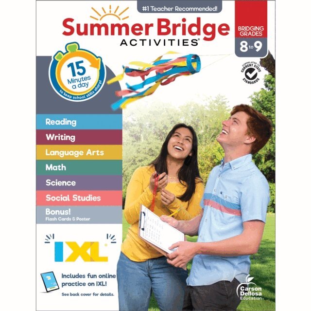 Summer Bridge Activities - Summer Bridge Activities, Grades 8 - 9, E-bok