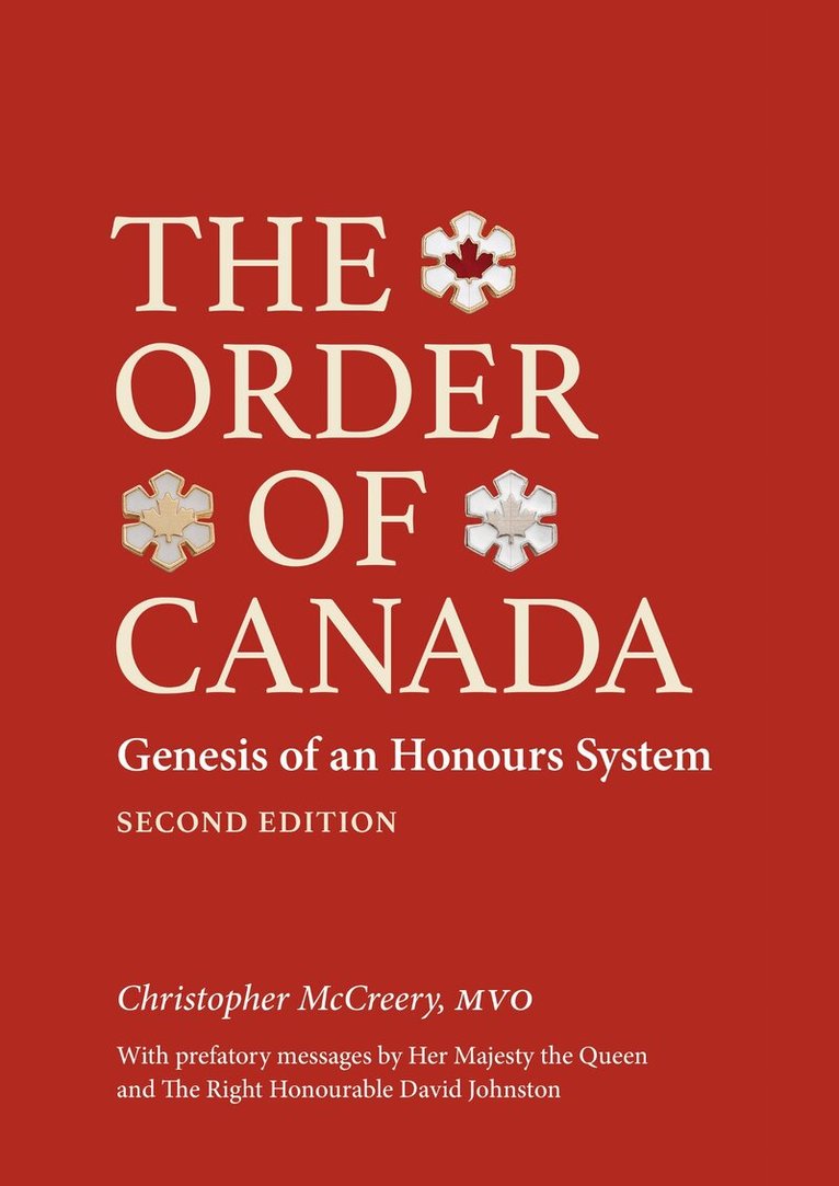 Christopher McCreery - Order of Canada, E-bok