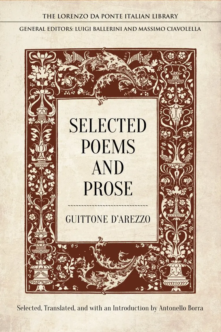 Guittone d'Arezzo - Selected Poems and Prose, E-bok. Tillgänglighet: Lägg i varukorg