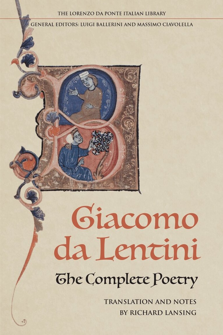 Giacomo da Lentini - Complete Poetry of Giacomo Da Lentini, E-bok