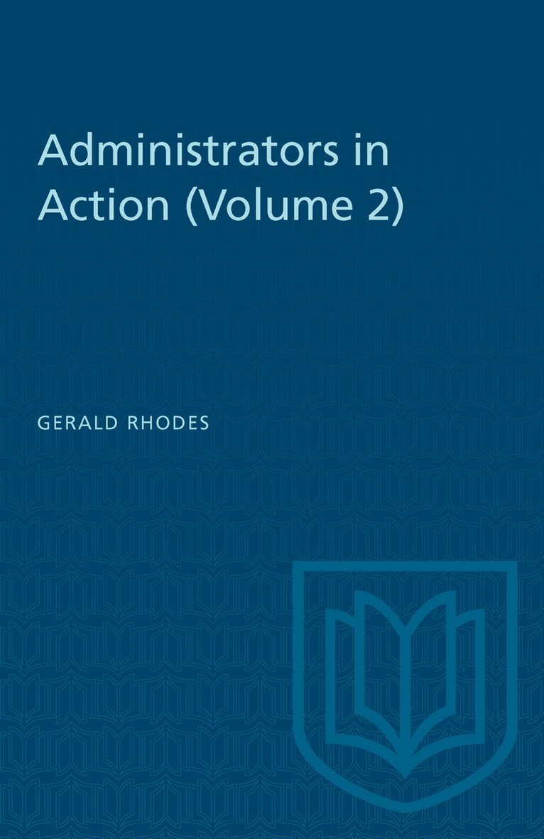 Gerald Rhodes - Administrators in Action, Vol. 2, E-bok. Tillgänglighet: Lägg i varukorg