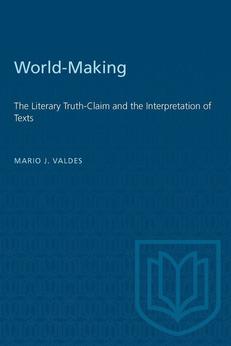 Mario Valdes - World-Making, E-bok