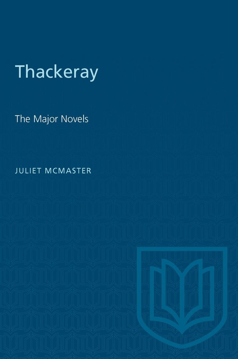 Juliet McMaster - Thackeray, E-bok