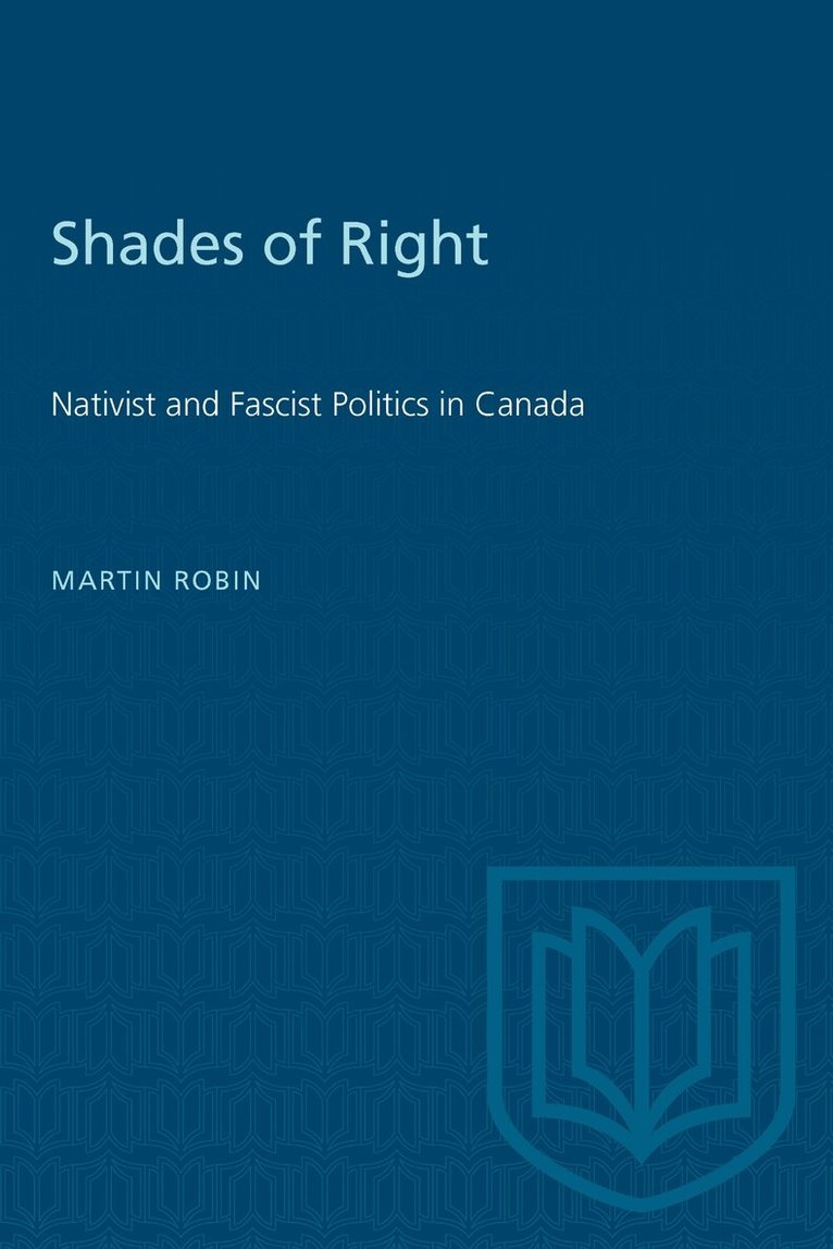 Martin Robin - Shades of Right, E-bok