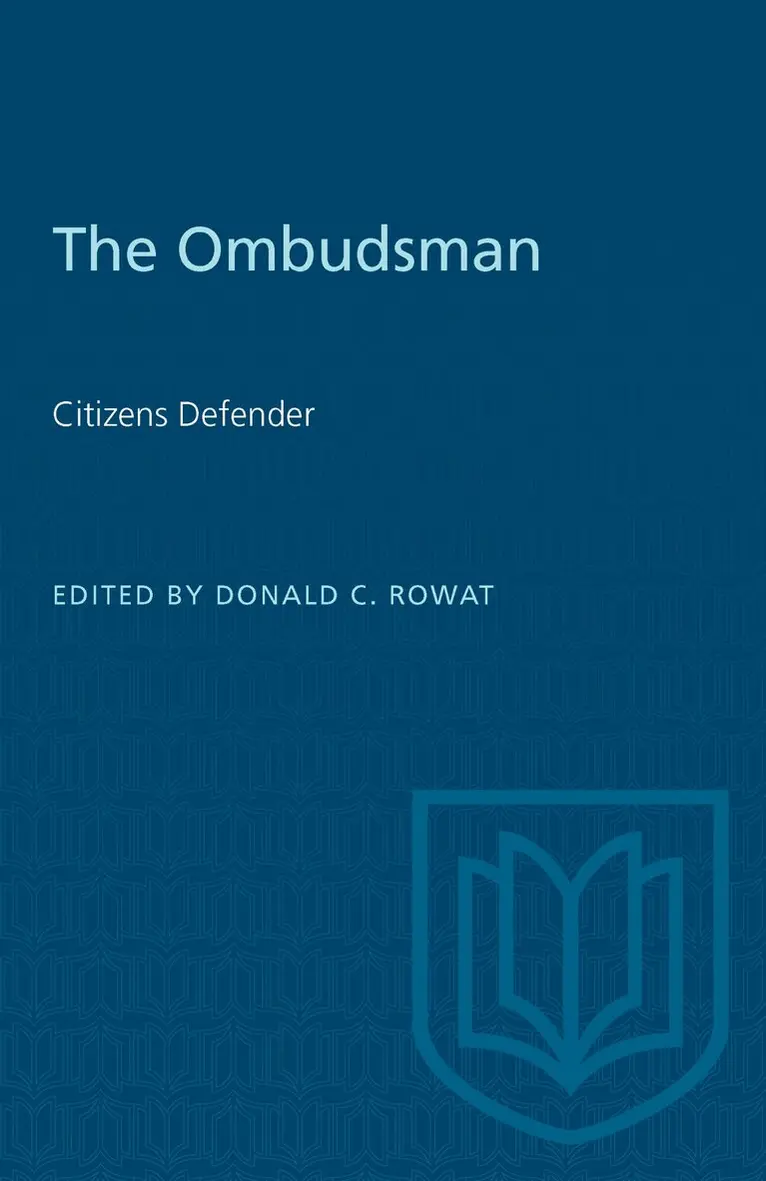 Donald C. Rowat - Ombudsman, E-bok. Tillgänglighet: Lägg i varukorg