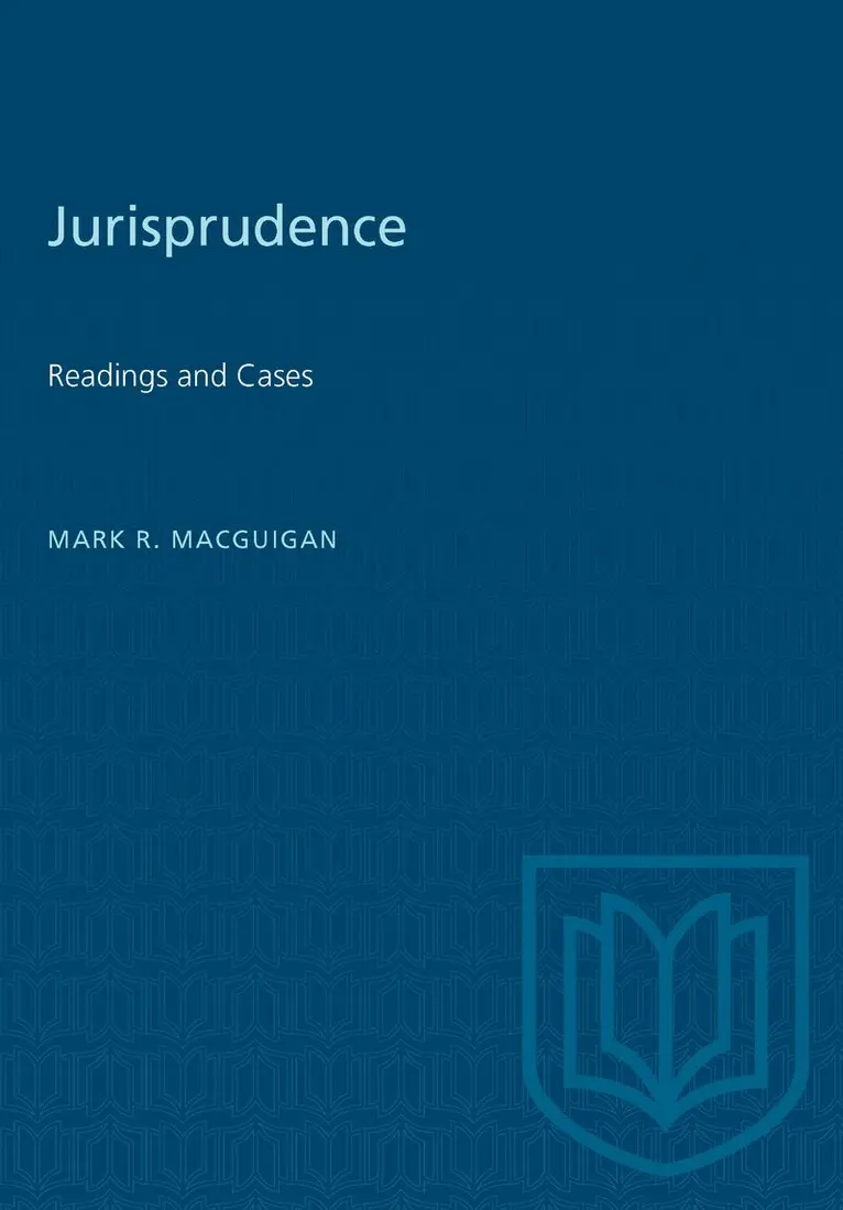 Mark MacGuigan - Jurisprudence, E-bok. Tillgänglighet: Lägg i varukorg