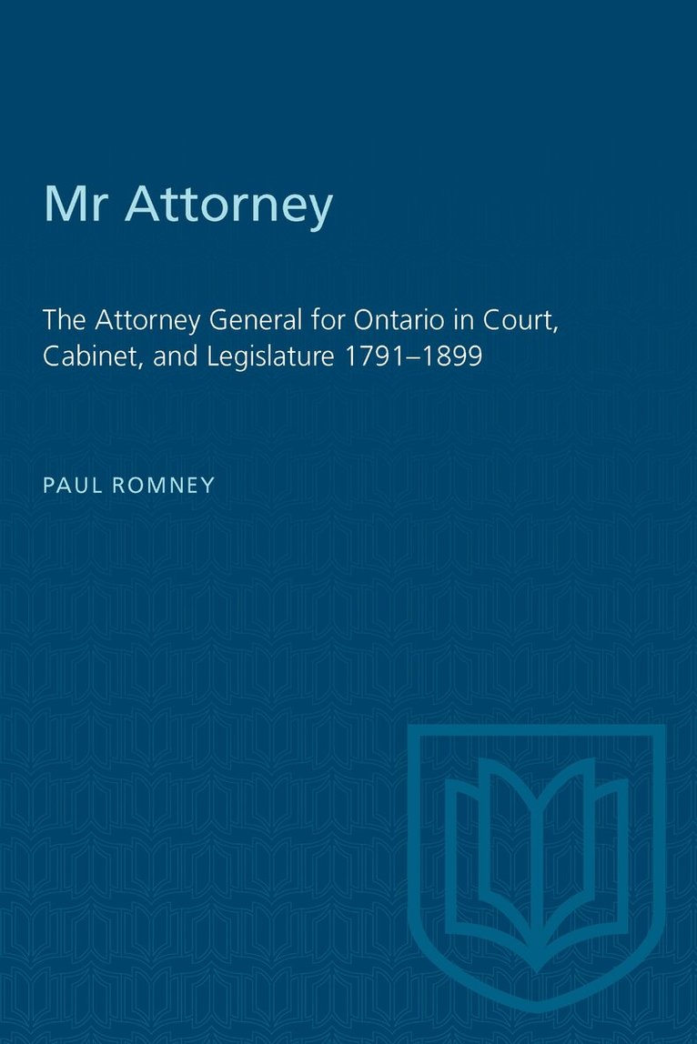 Paul Romney - Mr Attorney, E-bok