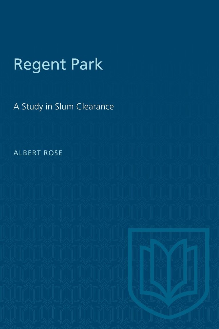 Albert Rose - Regent Park, E-bok