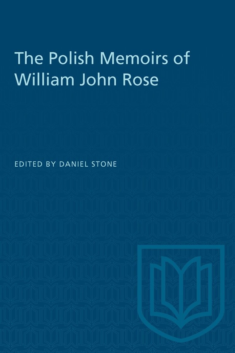 Daniel Stone - Polish Memoirs of William John Rose, Häftad. Tillgänglighet: Lägg i varukorg