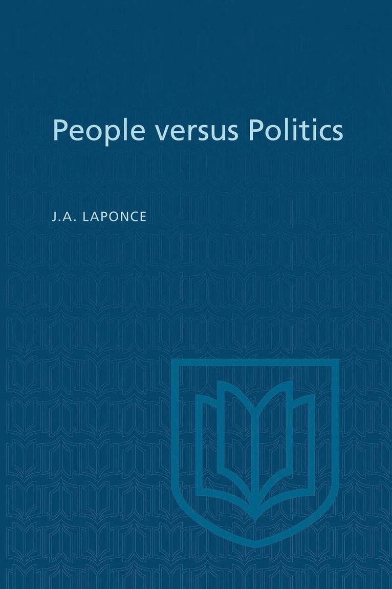 J.A. Laponce - People Versus Politics, E-bok
