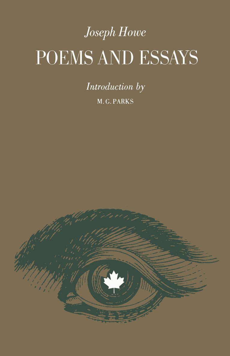 Joseph Howe - Poems and Essays, E-bok