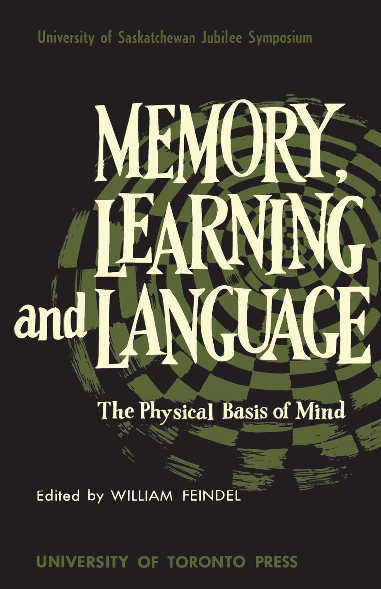 William Feindel - Memory, Learning and Language, E-bok