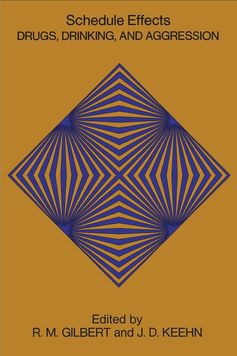 R. M. Gilbert, J. D. Keehn - Schedule Effects, E-bok