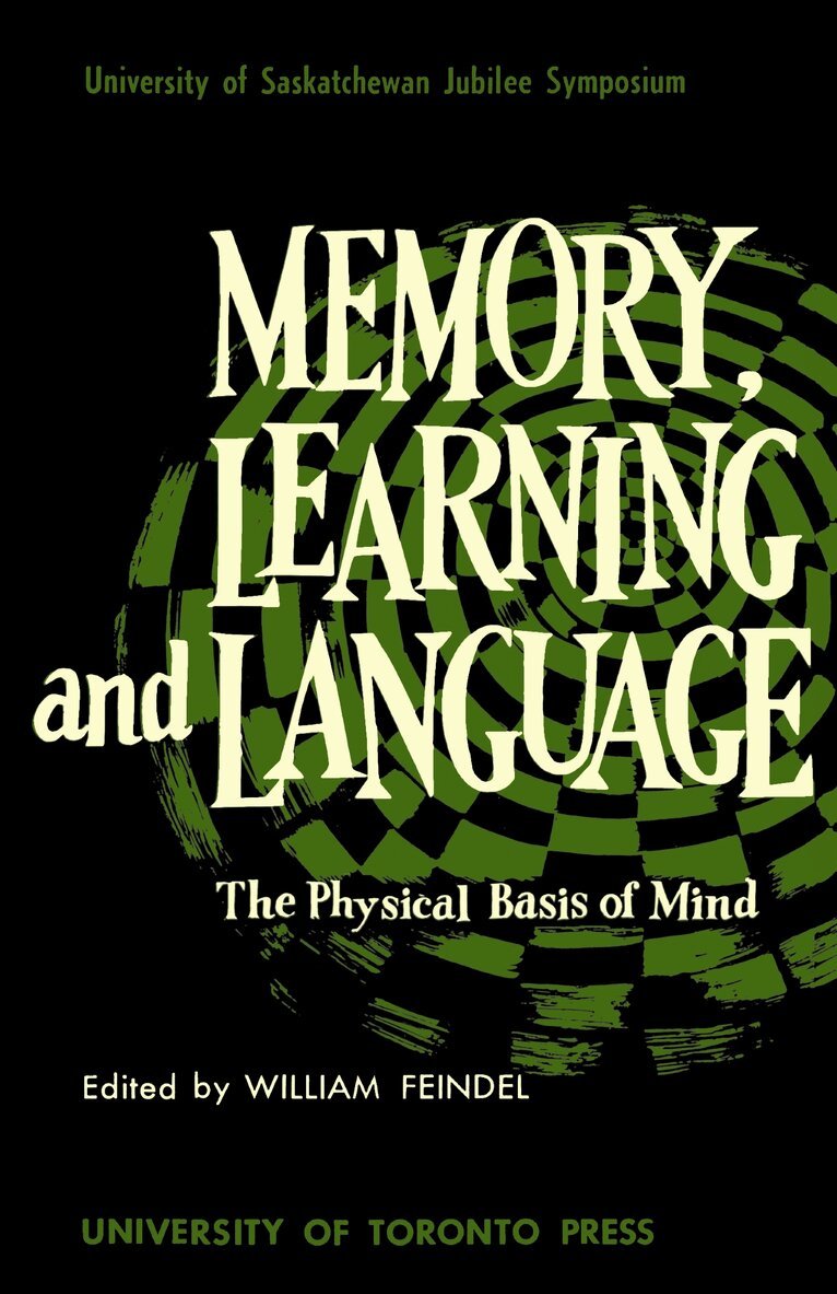William Feindel - Memory, Learning and Language, Häftad