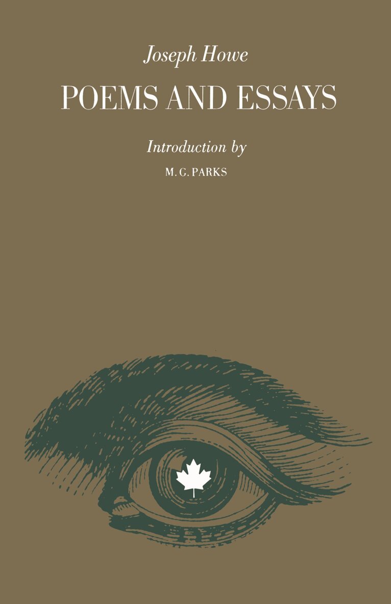 Joseph Howe - Poems and Essays, E-bok
