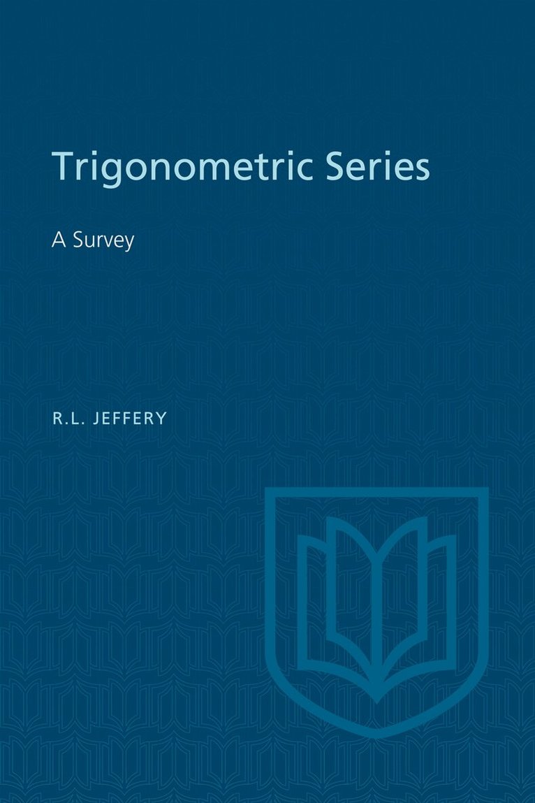 Ralph Jeffery - Trigonometric Series, E-bok