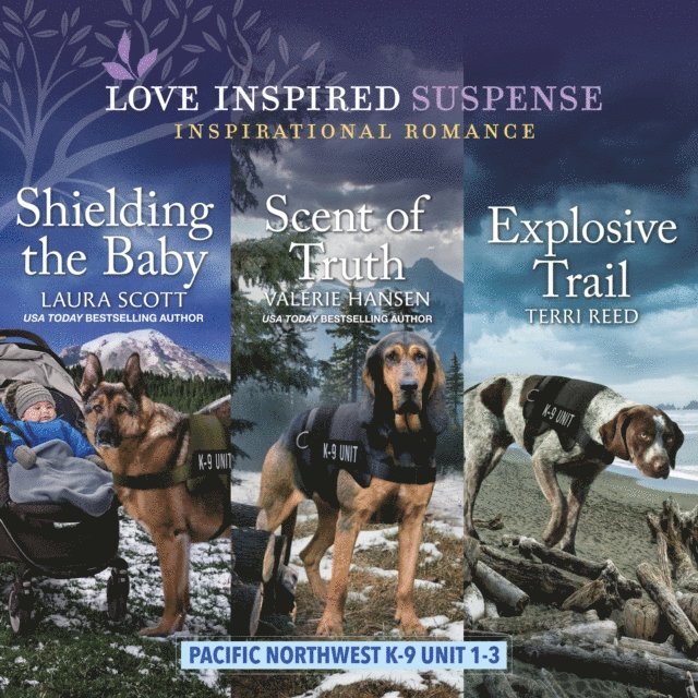 Terri Reed, Laura Scott, Valerie Hansen - Pacific Northwest K-9 Unit books 1-3, Ljudbok