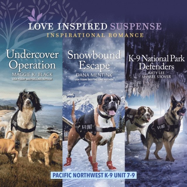 Sharee Stover, Katy Lee, Dana Mentink, Maggie K. Black - Pacific Northwest K-9 Unit Books 7-9, Ljudbok