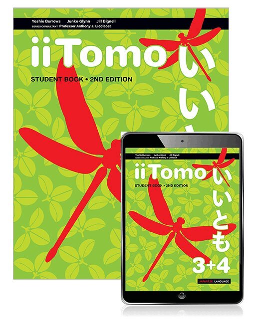 Yoshie Burrows, Naoko Florence Abe, Yoko Nishimura-Parke, Junko Glynn - iiTomo 3+4 Student Book with eBook. Tillgänglighet: Lägg i varukorg