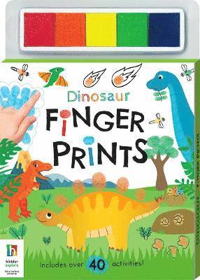 Hinkler Pty Ltd - Dinosaurs Finger Prints, Häftad. Tillgänglighet: Tillfälligt slut