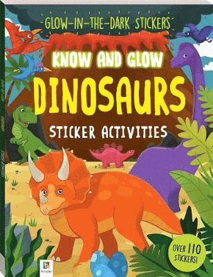 Hinkler Pty Ltd - Know and Glow: Dinosaurs Sticker Activities, Häftad. Tillgänglighet: Tillfälligt slut