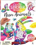 Creative Sticker Mosaics Neon Animals