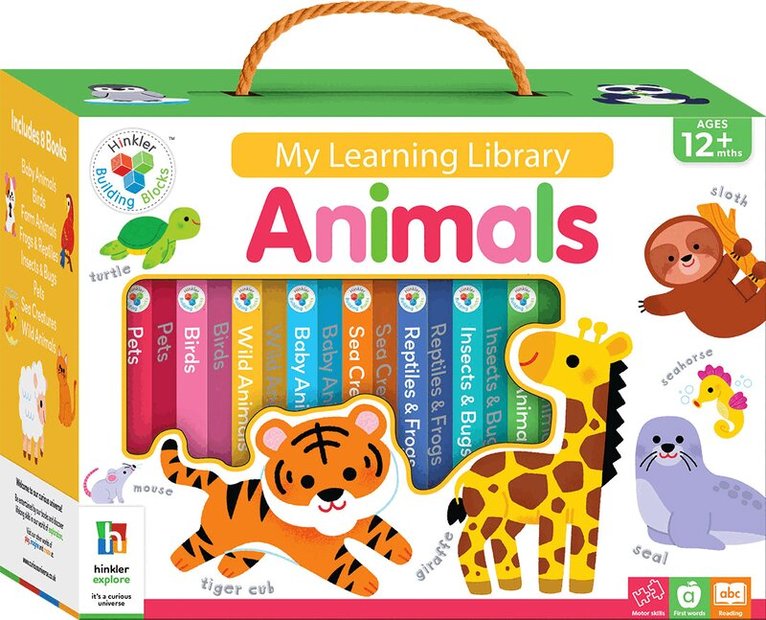 Hinkler Pty Ltd - Building Blocks Learning Library: Animals, Häftad. Tillgänglighet: Tillfälligt slut