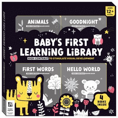High Contrast Baby's First Learning Library, Kartonnage