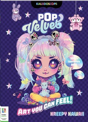 Kaleidoscope Pop Velvet Coloring: Kreepy Kawaii, Häftad