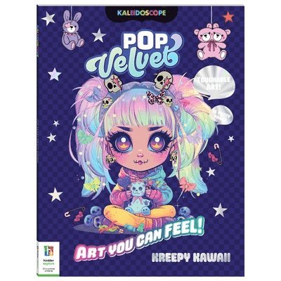 Kaleidoscope Pop Velvet Coloring: Kreepy Kawaii, Häftad