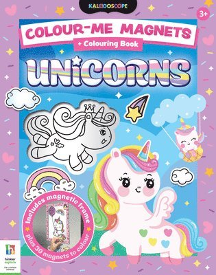 Colour-Me Magnets Unicorns Bind-Up, Häftad