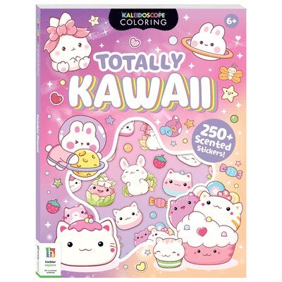 Kaleidoscope - Scented Sticker Coloring - Totally Kawaii, Häftad