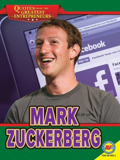 Katie Gillespie - Mark Zuckerberg, E-bok. Tillgänglighet: Lägg i varukorg