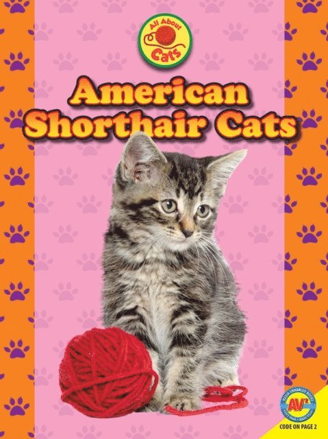 Nancy Furstinger - American Shorthair Cats, E-bok