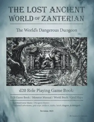 Lost Ancient World of Zanterian - d20 Role Playing Game Book
