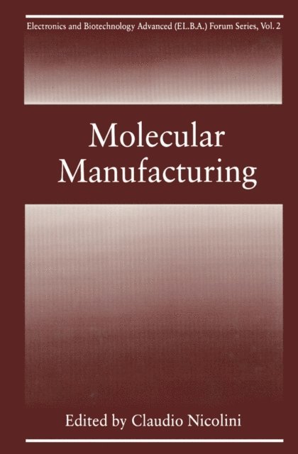 C. Nicolini - Molecular Manufacturing, E-bok