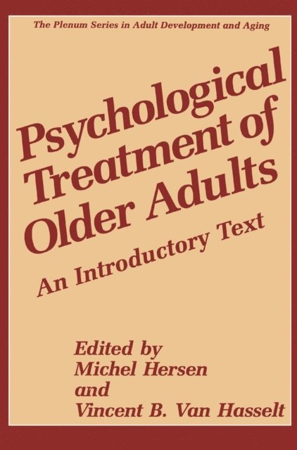 Vincent B. Van Hasselt, Michel Hersen - Psychological Treatment of Older Adults, E-bok