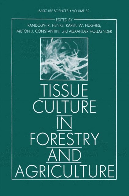 Claire M. Wilson, Alexander Hollaender, Milton J. Constantin, Karen W. Hughes, Randolph R. Henke - Tissue Culture in Forestry and Agriculture, E-bok