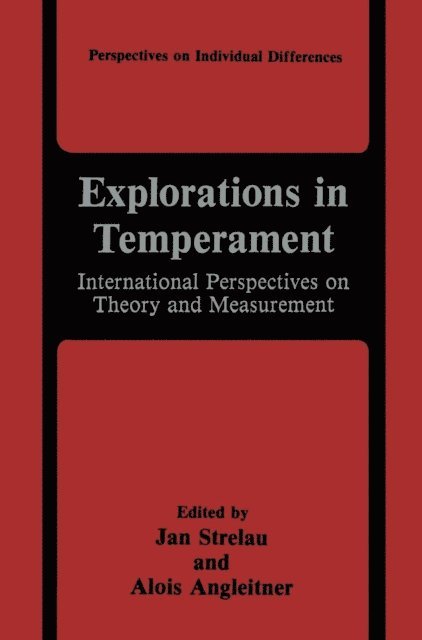 Alois Angleitner, Jan Strelau - Explorations in Temperament, E-bok