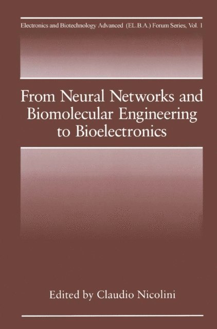 C. Nicolini - From Neural Networks and Biomolecular Engineering to Bioelectronics, E-bok