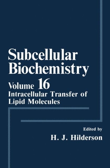 Herwig J. Hilderson - Subcellular Biochemistry, E-bok