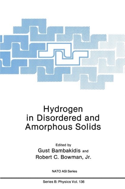 Robert C. Bowman, Gust Bambakidis Jr. - Hydrogen in Disordered and Amorphous Solids, E-bok