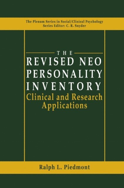 Ralph L. Piedmont - Revised NEO Personality Inventory, E-bok