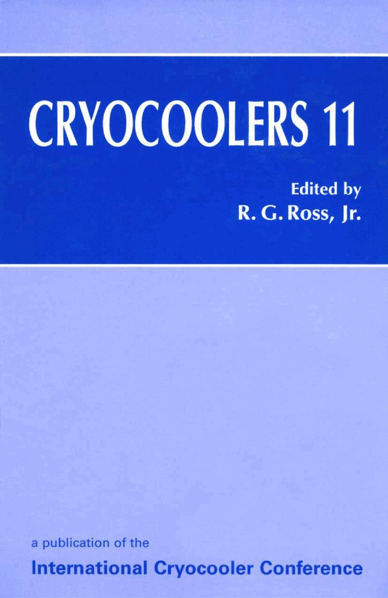 Ronald G. Jr. Ross - Cryocoolers 11, Häftad. Tillgänglighet: Lägg i varukorg