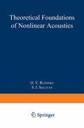 Theoretical Foundations of Nonlinear Acoustics