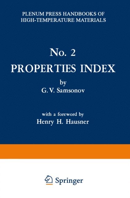 G. V. Samsonov - Properties Index, E-bok